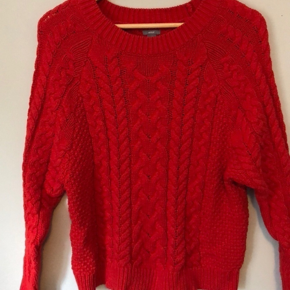 Aerie Cable Knit Sweater